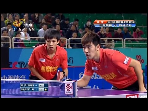 2016 China Super League: Yan An/Lin Gaoyuan VS Xu Ruifeng/Yan Sheng [Full Match/Chinese|HD]