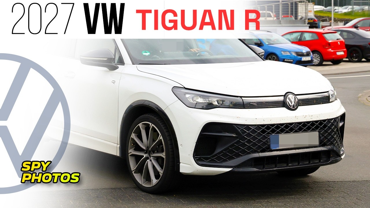 2027 Volkswagen #Tiguan  R (the real thing, not R-Line) - Spy Photos