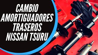 Cómo cambiar los amortiguadores traseros de un Tsuru