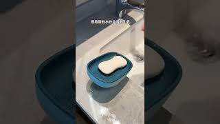 Držiak mydla s prísavkou a odtokom – šedá