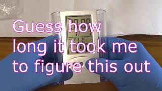 Hama LCD Thermometer & Pen Holder