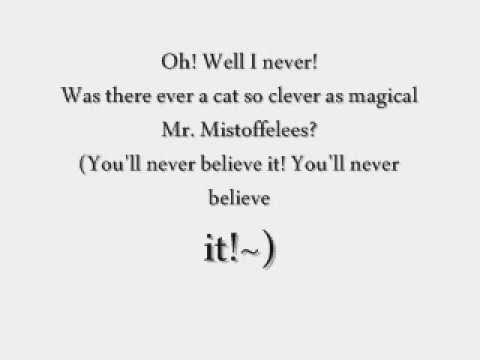 Video thumbnail for Mr. Mistoffelees