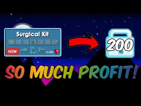 SO MUCH PROFIT WITH SURGERY PACK | Growtopia How To Get Rich 2019