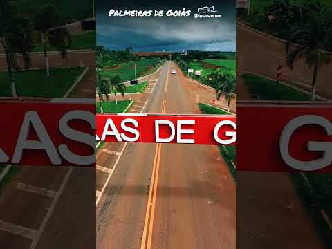 PALMEIRAS DE GOIÁS, PROJETO VISÃO AÉREA - PORTAL DA CIDADE.