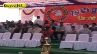 (1) Mandi (Apra) North India Kabaddi Federation Cup 26 Feb 2016