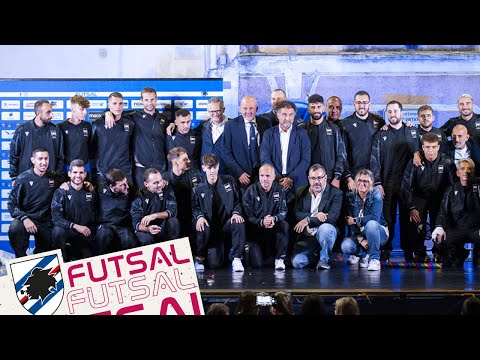 Sampdoria Futsal: la presentazione 2022/23