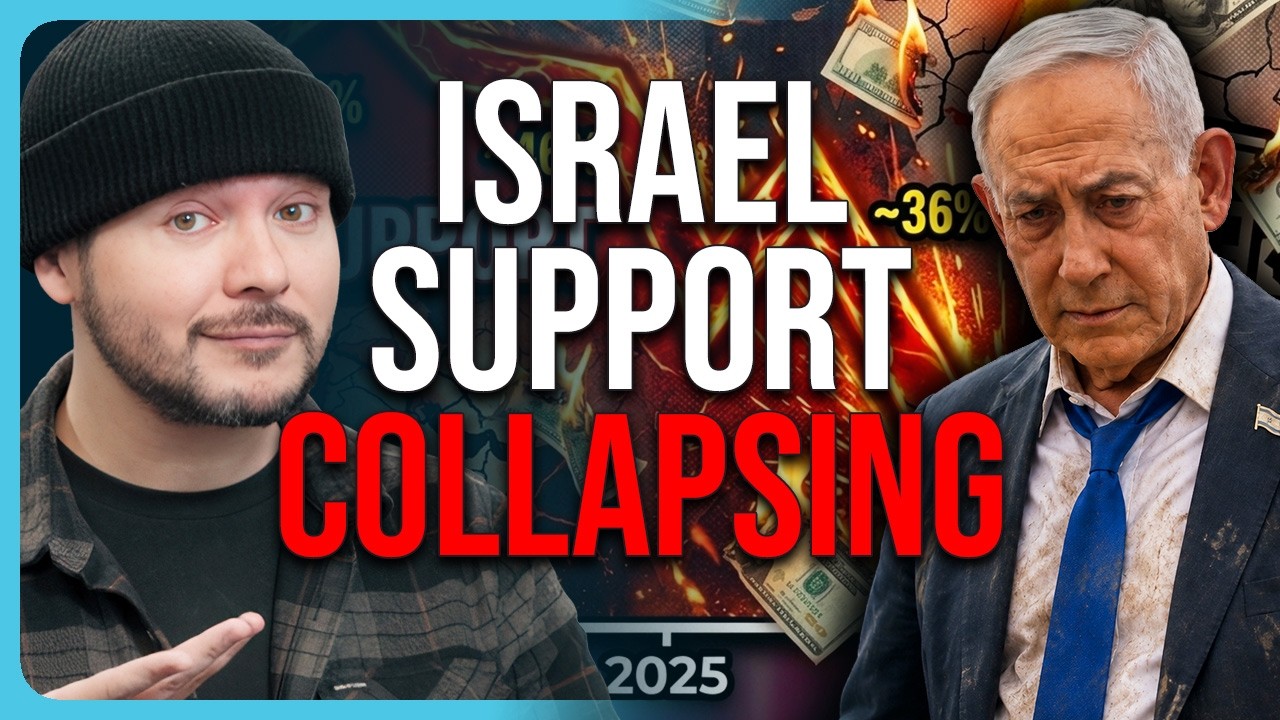 American Support For Israel Is COLLAPSING, Tim Pool Says Funding Will Be OVER In 20 Years