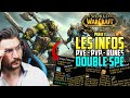 LES INFORMATIONS PHASE 3 : PVE, PVP, RUNES, DOUBLE SPECIALISATION !!