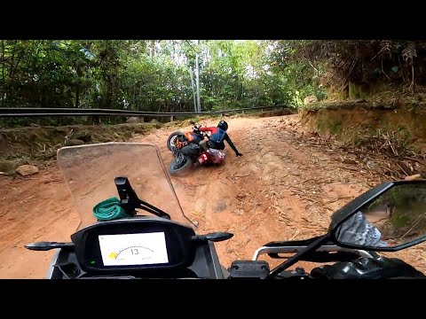 Moto Morini X-Cape 650 Inspiring Off-Road to Pos Kemar! Raw Sound