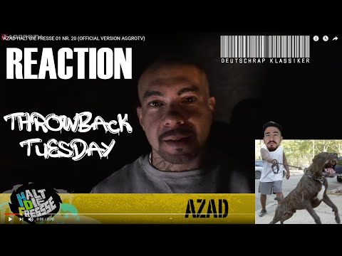 AZAD HALT DIE FRESSE 01 NR. 20 REACTION I Throwback Tuesday mit einem aggressiven Rappit !!