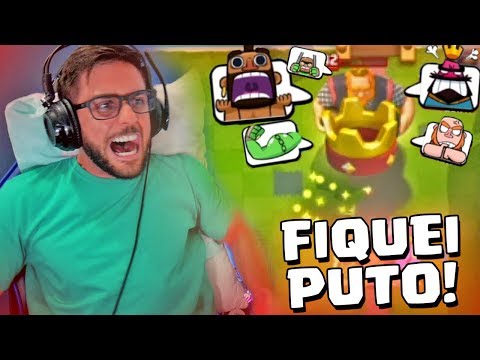 ESSE CARA ME IRRITOU COM EMOJI NO CLASH ROYALE