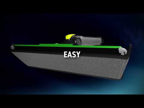 Unger's nLITE® PowerPad - Fast and Effective Cleaning With Pure Water!