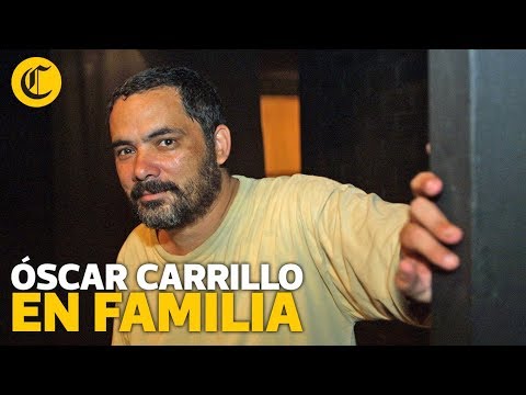 Óscar Carrillo en familia