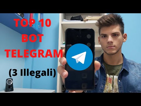 Top 10 migliori BOT TELEGRAM (3 ILLEGALI) da provare!