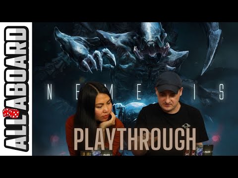 NEMESIS | Board Game | 2 Player Coop Playthrough | They Hear You and Now They're Coming For You