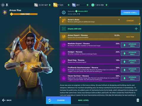 War Robots - Upgrading Pilots to Tier 4