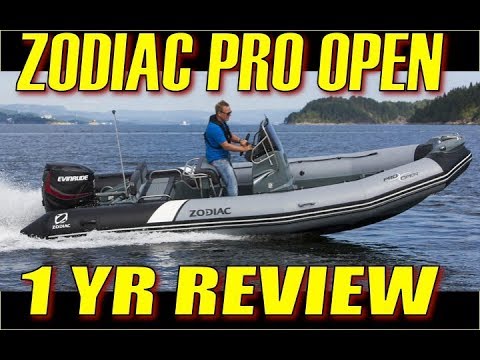 Zodiac Pro Open RIB Review:  1 Year of Use
