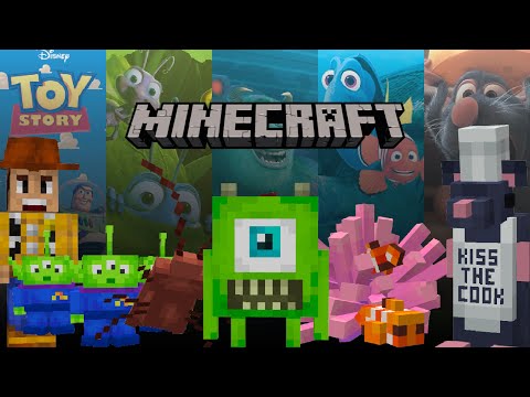 I Added Every Pixar Movie to Minecraft