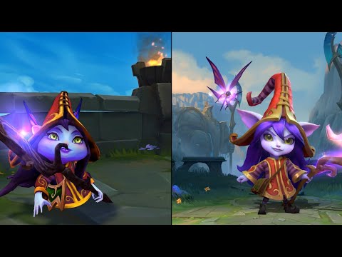 Lulu League of Legends VS Wild Rift Comparison