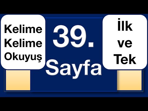 Kuran 39. sayfa talimi ok takipli kelime kelime/ The Holy Quran Page 39
