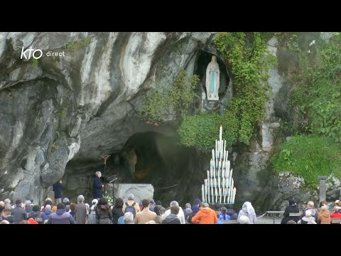 Chapelet du 12 novembre 2023 à Lourdes