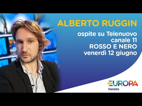 12 06 20 Alberto Ruggin Rosso e Nero Telenuovo