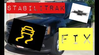 HOW TO DIAGNOSE AND FIX CHEVY, GM CADILLAC Service StabiliTrak LIGHT