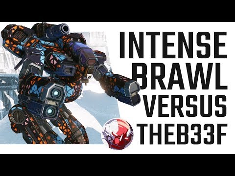 Intense Brawl vs. TheB33f - Mechwarrior Online Live Stream Highlight