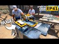 Building A Mountian Cabin EP41 | T I L E goes in and we get a new tool!