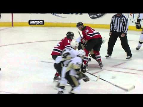 Stefan Matteau 1st Career NHL Goal 2/9/13 Devils vs Penguins
