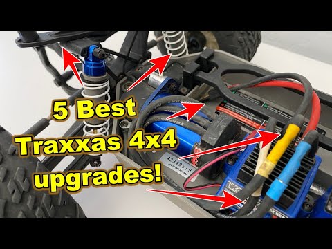5 Best Traxxas Slash 4x4, Stampede 4x4, Rustler 4x4, Rally 4x4 upgrades