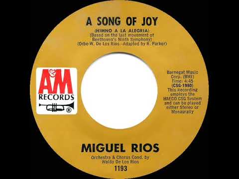 1970 HITS ARCHIVE: A Song Of Joy - Miguel Rios (stereo 45--#1 A/C)