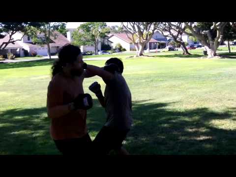 MMA (pants) vs Wing Chun - hands only