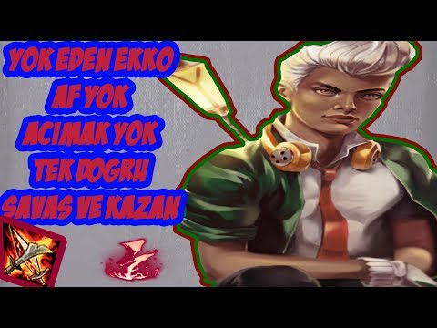 LOL MİD LANE EKKO NASIL OYNANIR (EKKO CARRY GÜNLÜKLERİ)