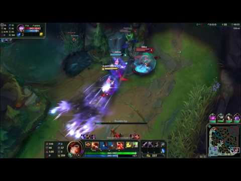 Miss Fortune & Taric VS Xayah & Morgana! GAMEPLAY FUNNY TURRET DIVE