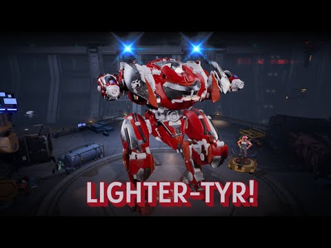 LIGHTER-TYR - speedy healer with unbelievable DMG! War Robots: Frontiers - Gameplay