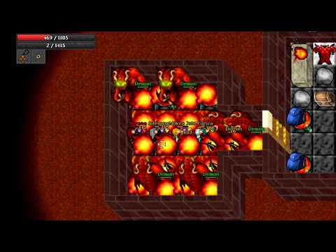 Level 100RP did THIS in Annihilator | Tibia ClassicTibia 7.4 Quest [HD] [UH]