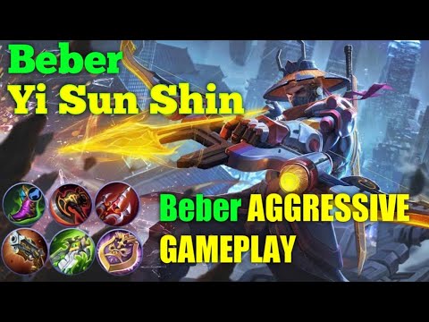 MANIAC!!! | YI SUN SHIN TOP 1 GLOBAL | AGGRESSIVE GAMEPLAY | YI SUN SHIN TOP 1 GLOBAL Beber | MLBB