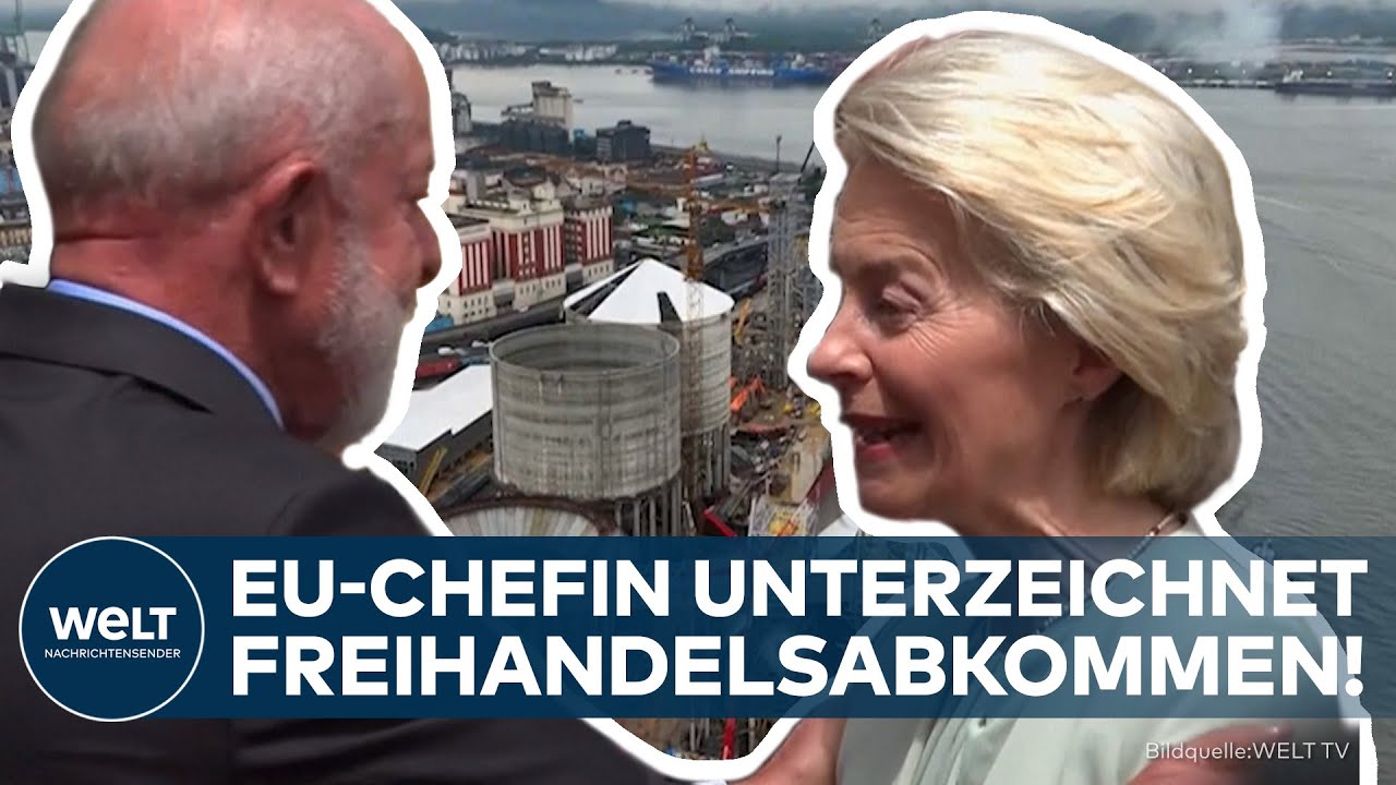 EU UND MERCOSUR – Historischer Schritt: Einigung nach 25 Jahren zu einem Freihandelsabkommen