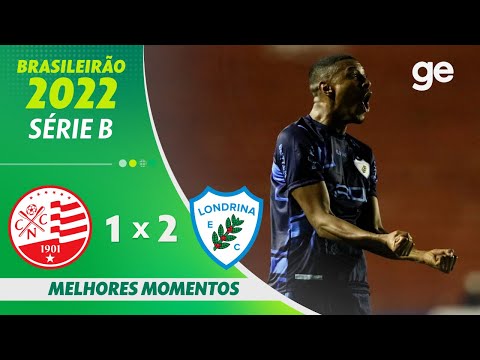 Gols e lances de Náutico x Londrina