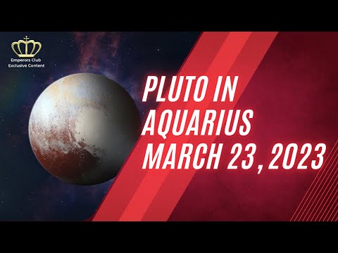 PLUTO IN AQUARIUS - DEEP DIVE  ♈ What Pluto in Aquarius means for Aries