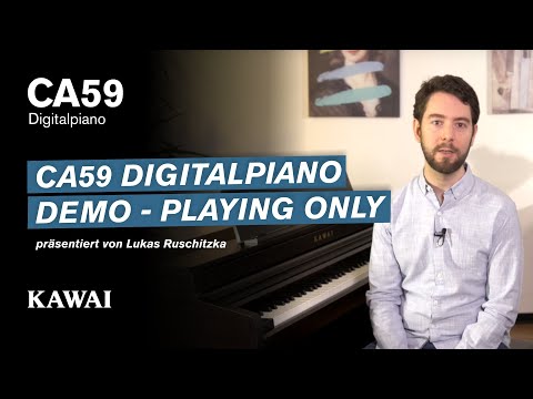KAWAI CA59 Digital Piano DEMO - Playing Only