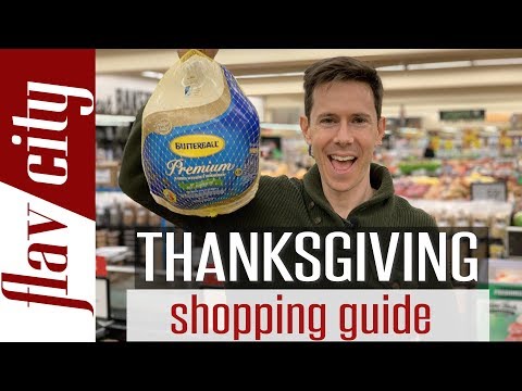 HUGE Thanksgiving Grocery Haul - The ULTIMATE Guide To Planning Your Thanksgiving Menu