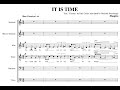 It Is Time excerpt•Shapiro•Celan•Score Video