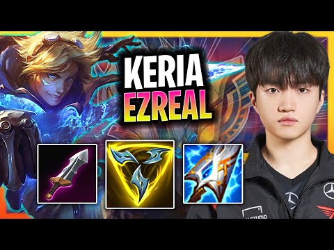 KERIA IS INSANE WITH EZREAL! | T1 Keria Plays Ezreal Support vs Zeri!  Season 2024