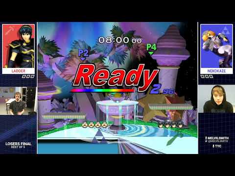 Salty Arena Melee S1#4 Losers Final , Ladder (Marth) VS Nekokaze (Sheik)