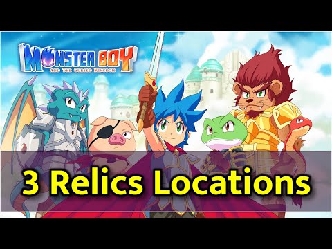 Monster Boy and the Cursed Kingdom - Relic Locations