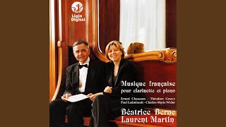 Sonate pour clarinette et piano : I. Allegro