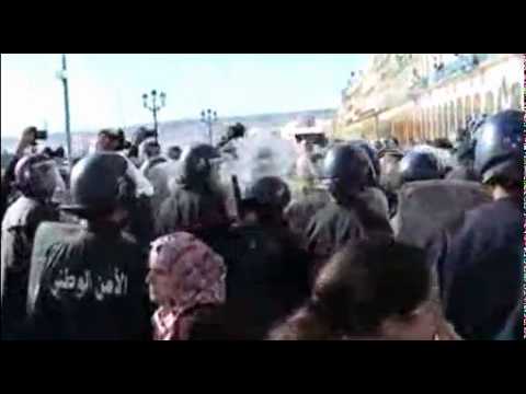 بداية التحرك الشعبي في الجزائر من اجل الحرية