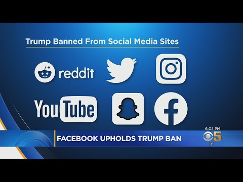 Facebook Upholds Ban On Former President Trump's Account